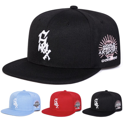 Unisex Sox Letter Embroidery Hip-hop Hats Spring and Autumn Outdoor Sports Cap