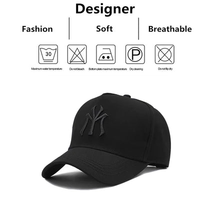 Unisex MY Letter Embroidery Snapback Baseball Caps