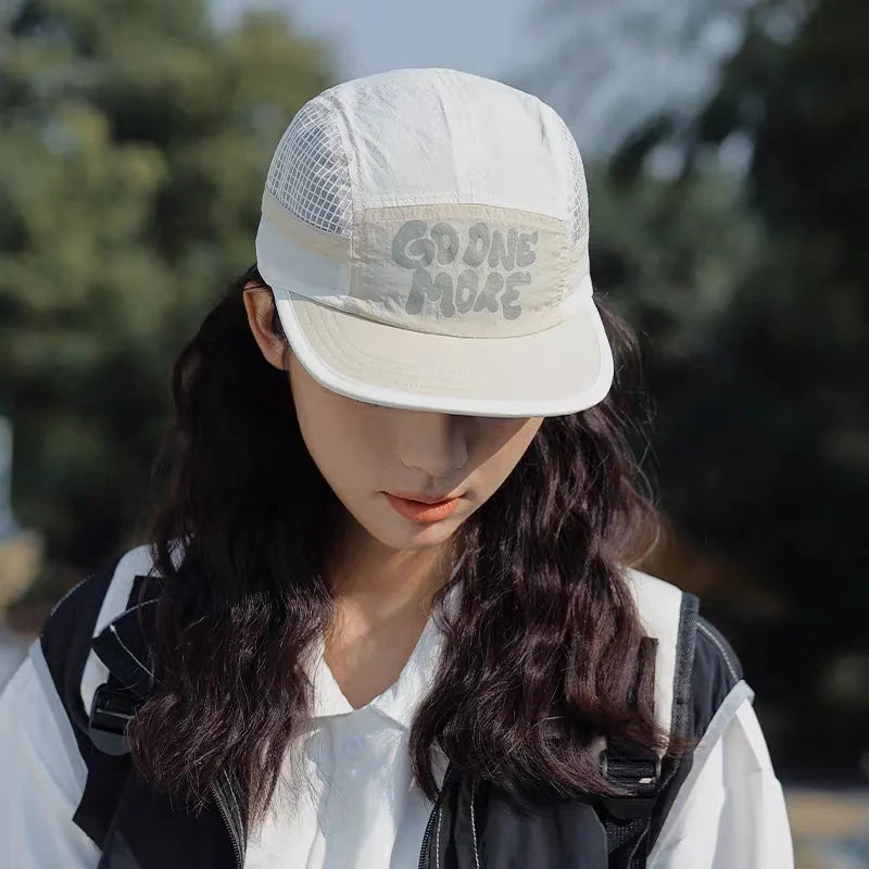 Lightweight Quick Drying Running Caps Summer Breathable Baseball Hat