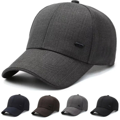Trendy Outdoor Men's Suit Material Baseball Cap Korean Style Adjustable
