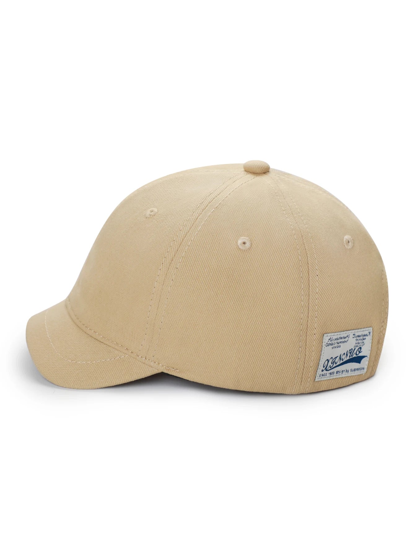 Short Brim Cotton Baseball Cap Men Women Casual Vintage Dad Hat