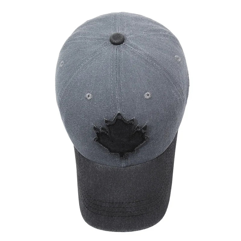 Maple Leaf Retro Baseball Men And Women