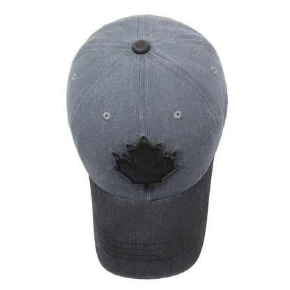 Maple Leaf Retro Baseball Men And Women