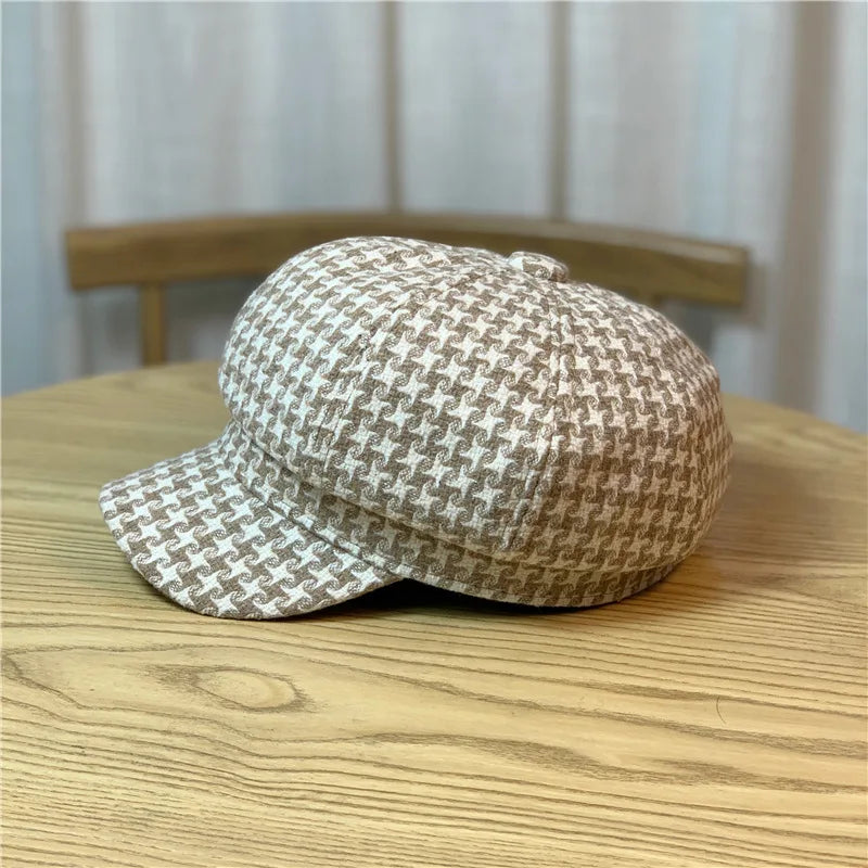 Spring And Autumn Female Painter Bailey Octagonal Duck Tongue Baseball Cap
