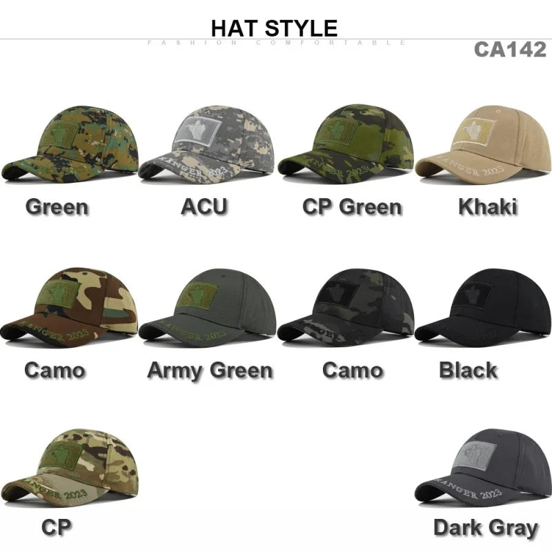 Camouflage Sports Cap Unisex Outdoor Baseball Cap