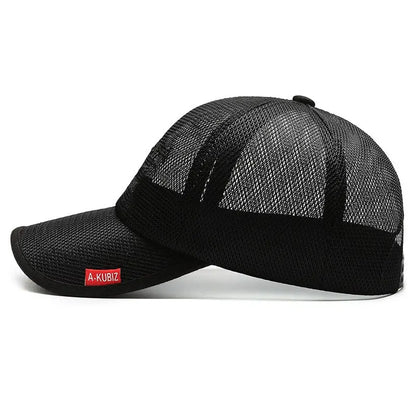 Summer Hats For Men And Women Mesh Baseball Caps Fashion Embroidered Visor Hat