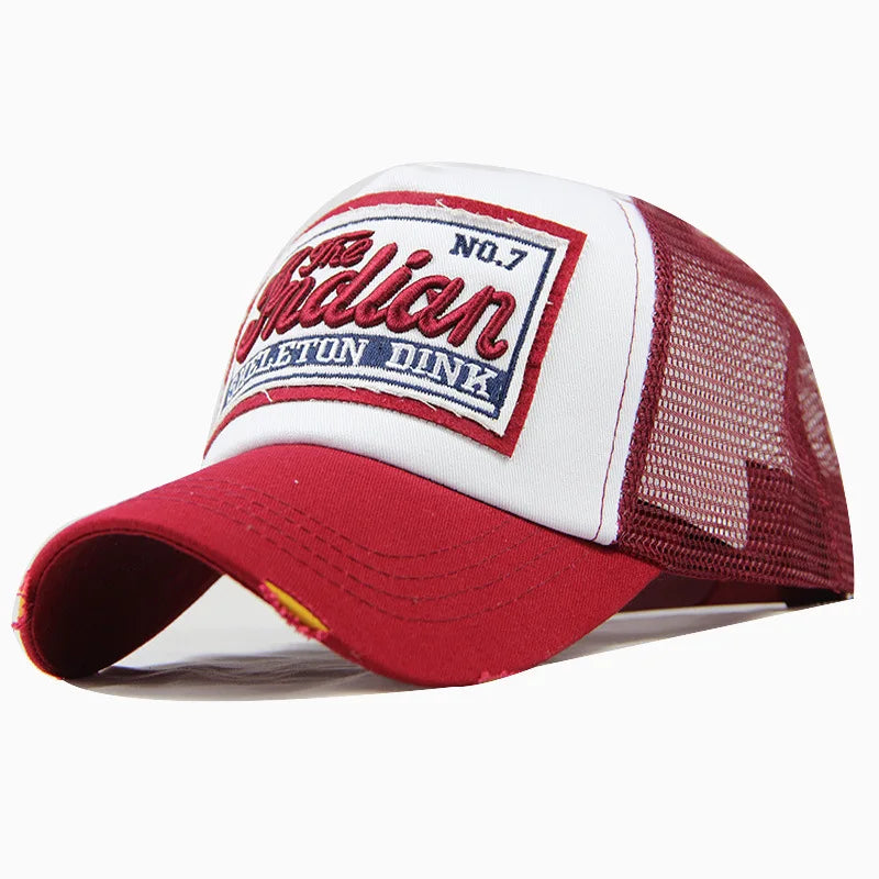 Fashion Letter Embroidery Baseball Cap For Men Women Summer
