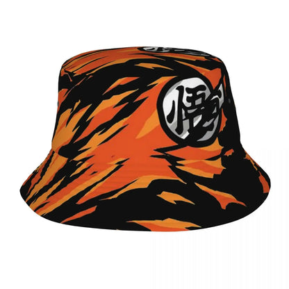 Street Dragon Vegeta Blue Ball Anime Bucket Hat Teen