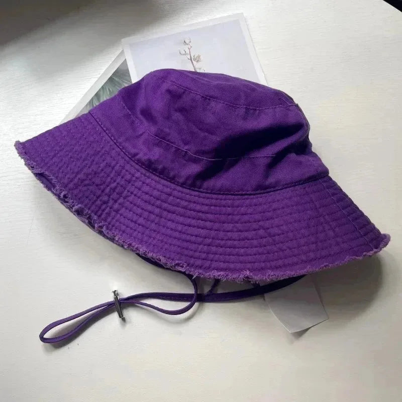 Fashion Fisherman Hats Foldable Bob Bucket Hatishing Gorras Hat Women