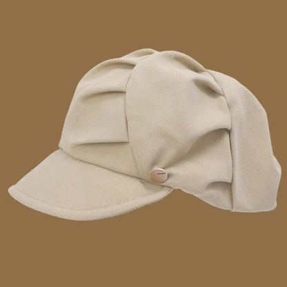 Retro Newsboy Caps Men Octagonal Hats