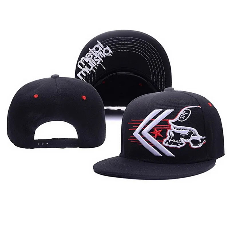 Unisex Helmeted Man Embroidery Hip-hop Hats Spring and Autumn