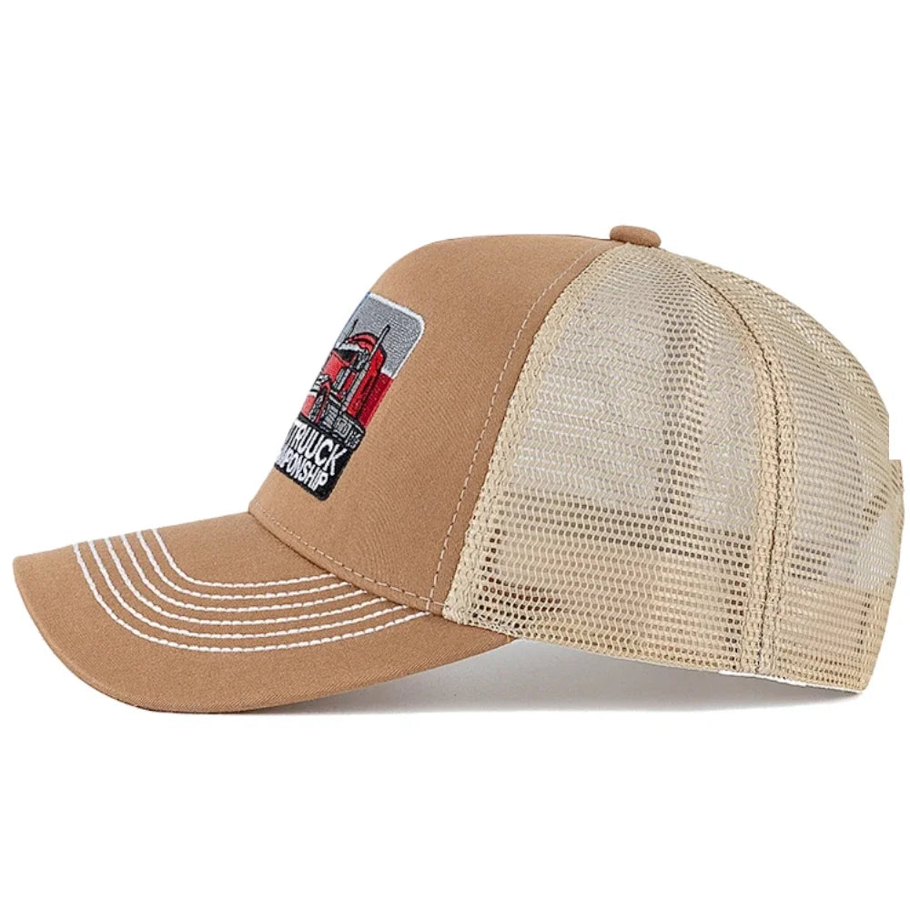 Unisex Baseball Cap Texas Embroidered Mesh Hat Cap For Men Women