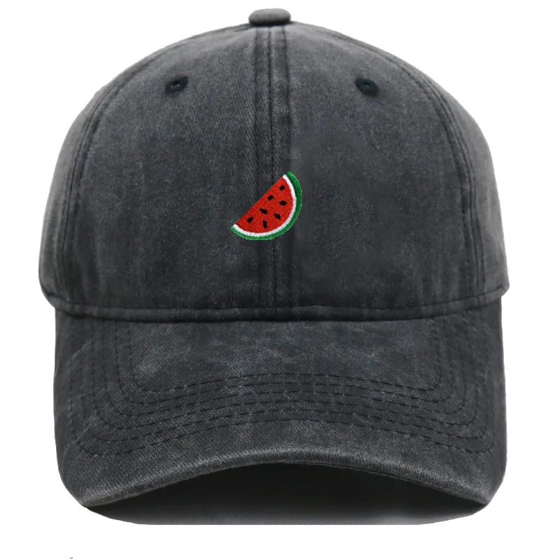Printed Watermelon Baseball Cap Men's Women's