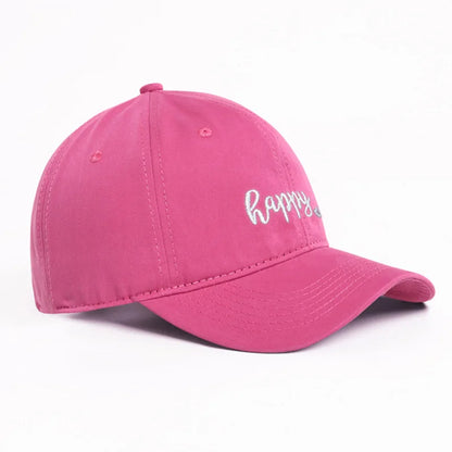 Fashion Solid Color Baseball Hat For Men Women