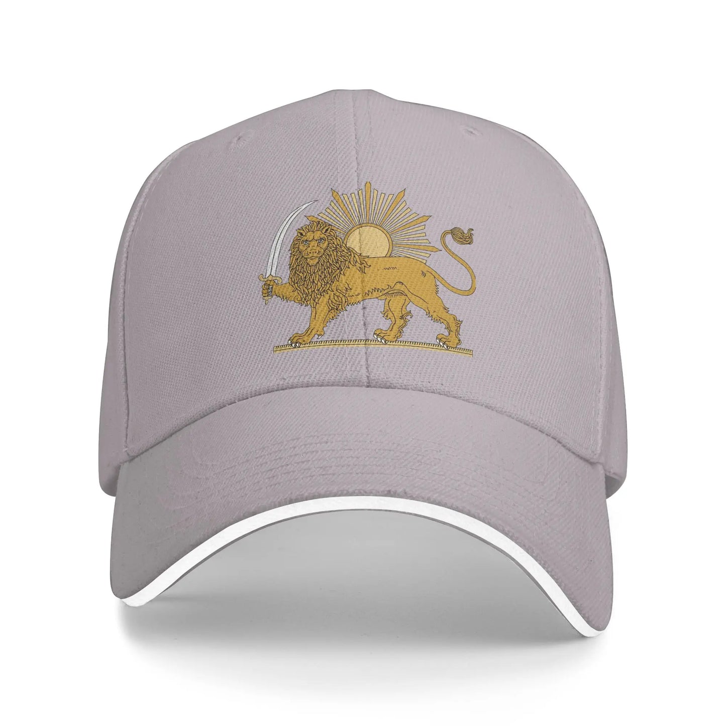 Summer Lion And Sun Persian Emblem Baseball Cap