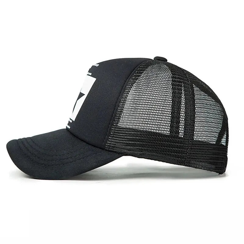 Fashion Spring Baseball Cap Mesh Hats Hip Hop Caps Cool Men Caps Female