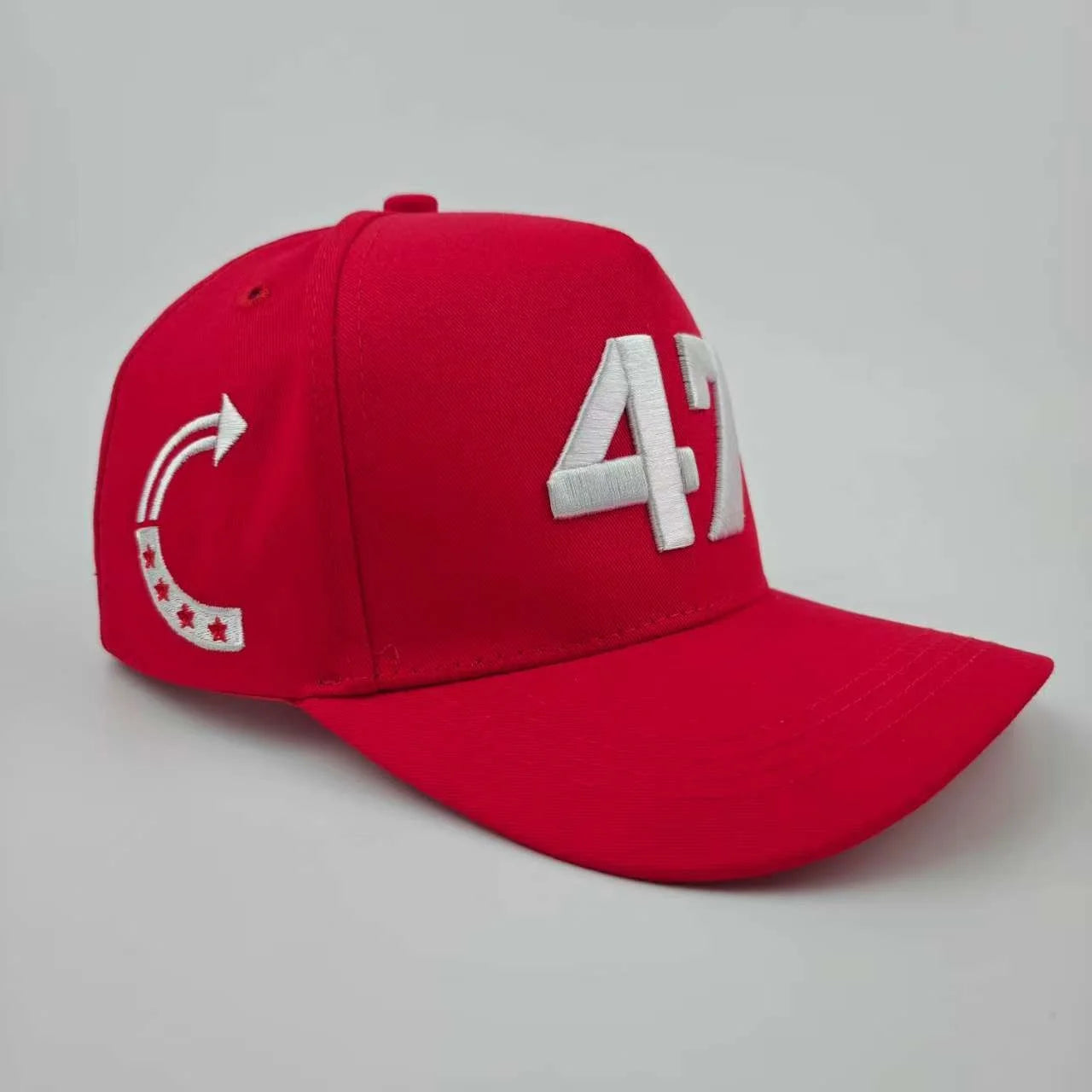 Charlie Kirk Hat Gold Embroidery USA 47 Baseball Cap for Men Women