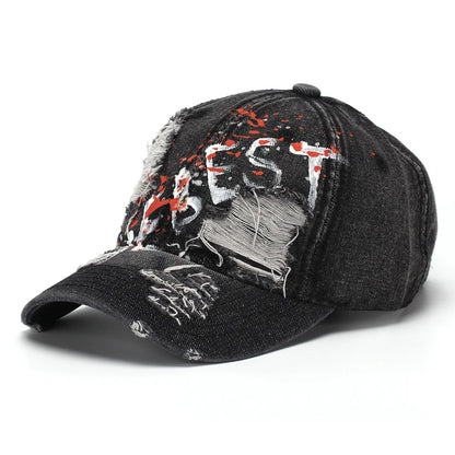 European and American Style Letter Embroidered Baseball Caps
