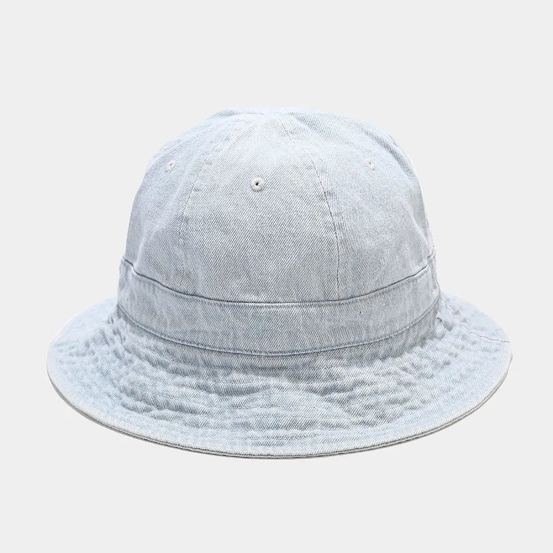 Washed Cotton Bucket Hat For Men Women Youth Teens Boys Girls