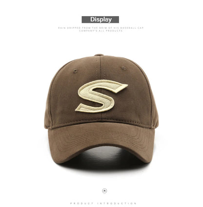 Baseball Cap S Letter Cap Sun Hat Spring Autumn Baseball Cap Breathable Outdoor Leisure Hats