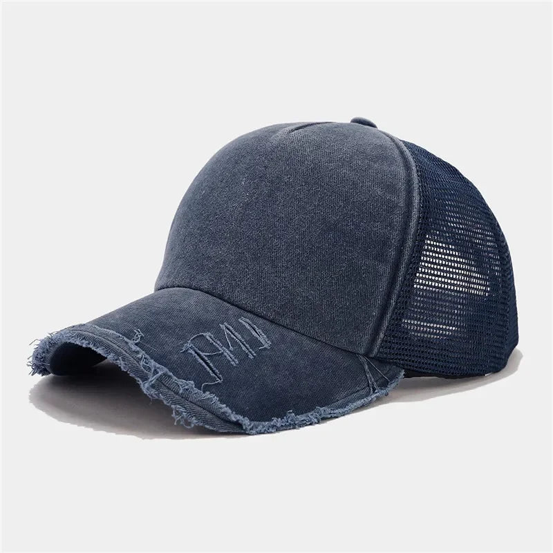 Spring And Summer Cotton Solid Casquette Baseball Cap
