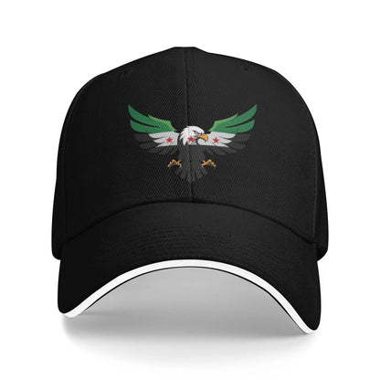 Syria Eagle Syrian Flag Logo Baseball Caps Hip Hop  Sandwich Caps Men Women