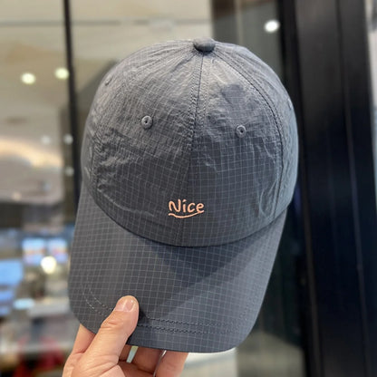 Summer Thin Breathable Mesh Baseball Caps for Men and Women
