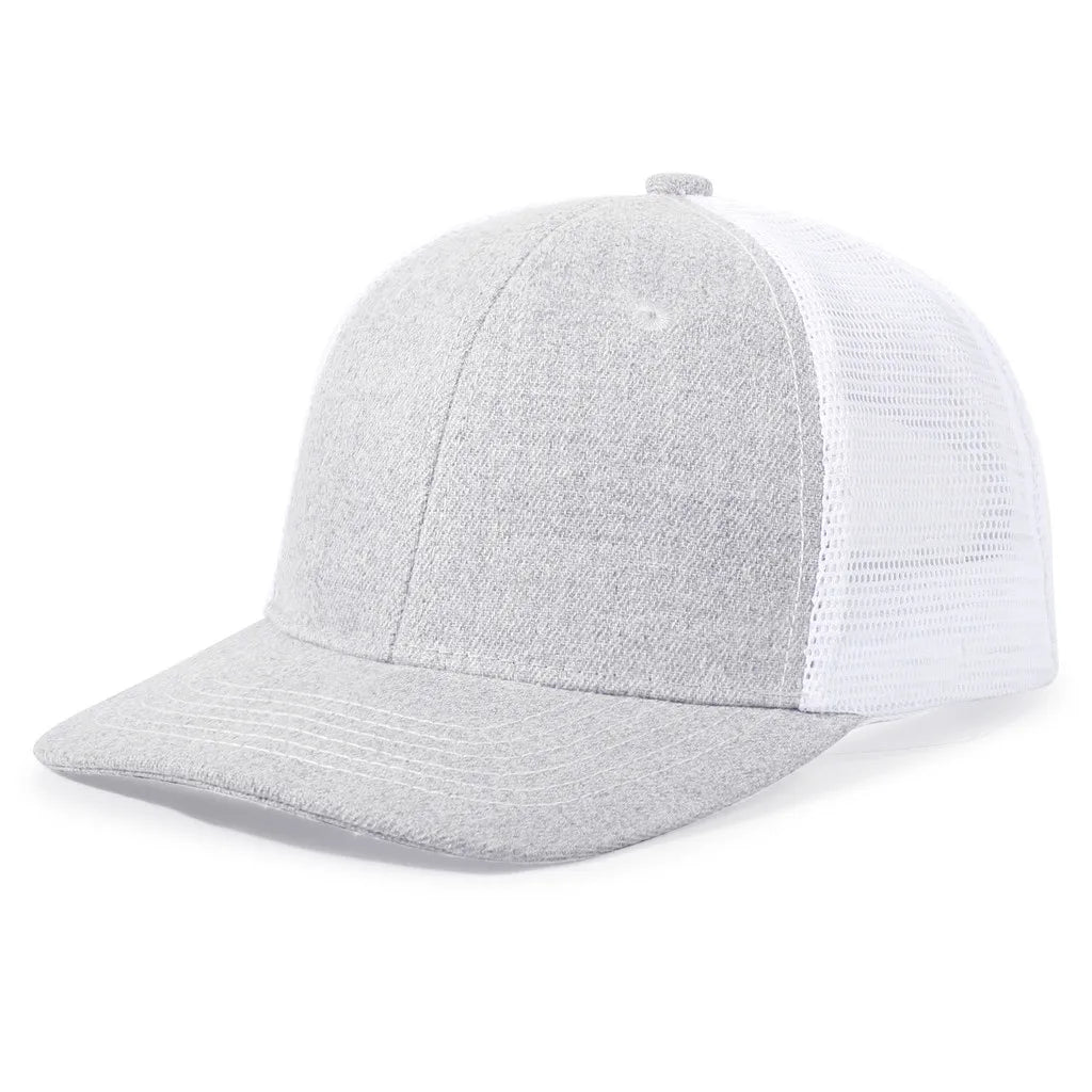 Richardson 112 Unisex Mesh Trucker Cap Breathable Sun Hat With Slightly Curved