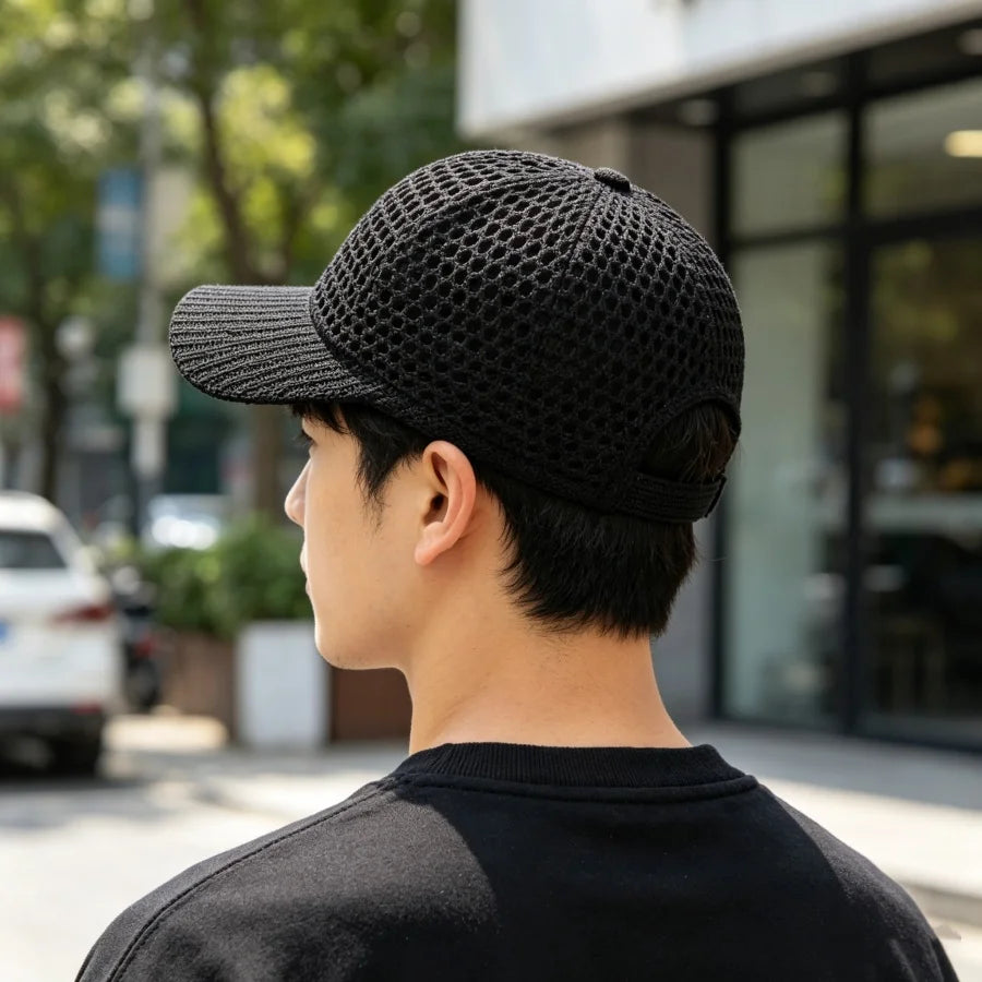 Summer Hollow-Out Breathable Mesh Baseball Cap