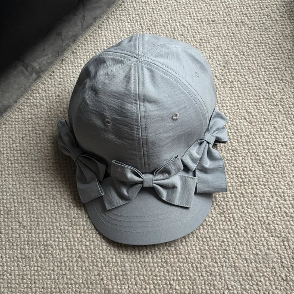 Sweet Lightweight Bowknot Baseball Caps