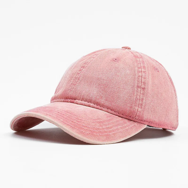 Four Seasons Denim Solid Casquette Baseball Cap