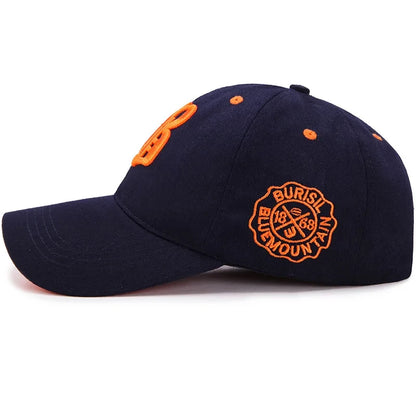 Men Women's Baseball Cap Summer Cotton Hat Embroidery Snapback