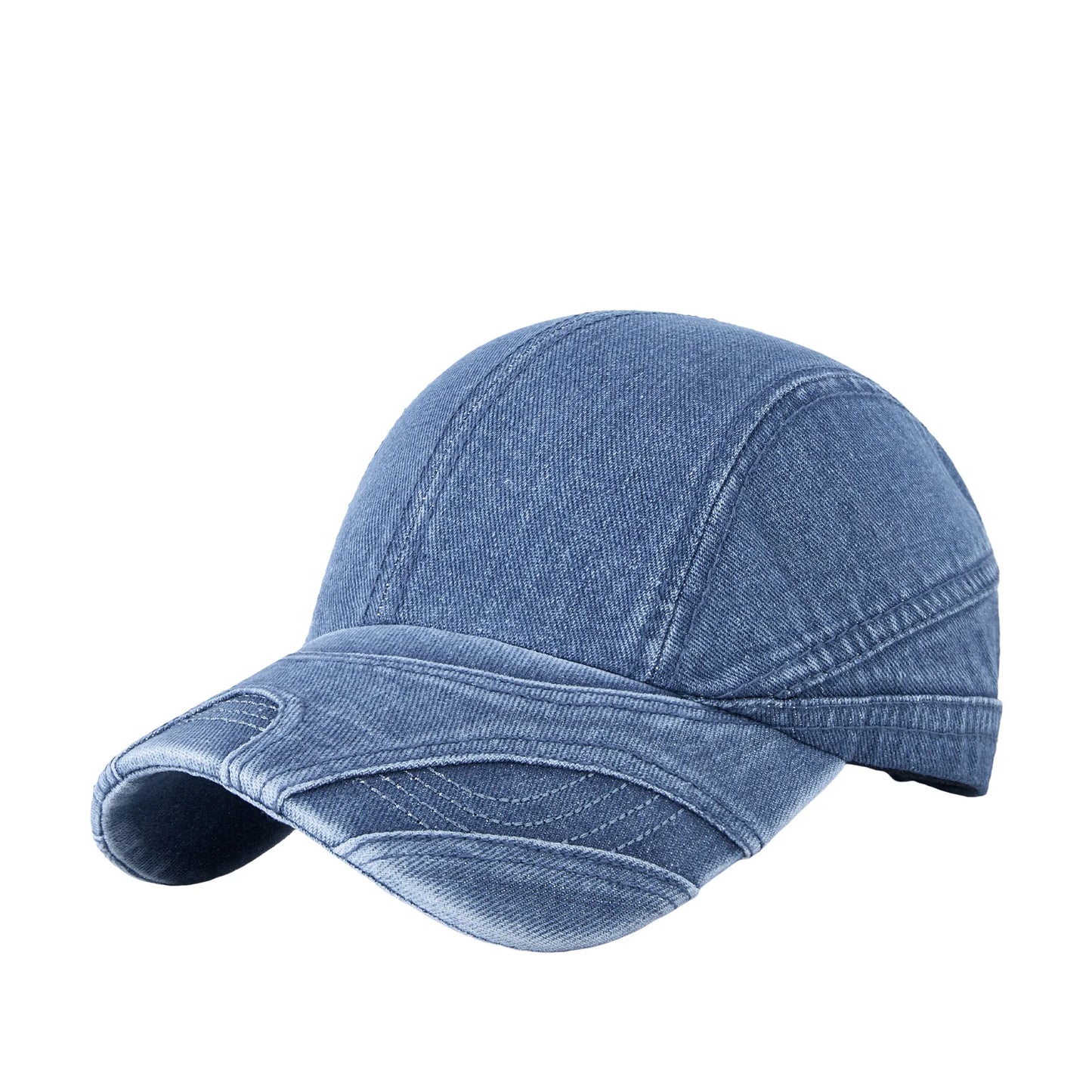 New Washed Denim Baseball Cap UV Sunshade Duckbill Hat