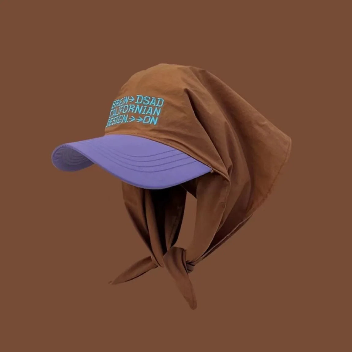 Korean Fashion Women Cotton Head Bandana Scarf Visor Hat
