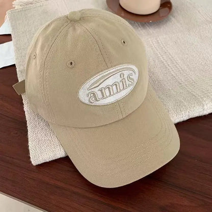 Korean Hat Spring/Summer Women's Versatile Big Head Circumference Baseball Hat