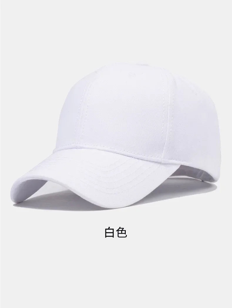 Outdoor Sports High Quality Big Head Baseball Cap Protection Enlarged Deepened Hat Wide Circumference