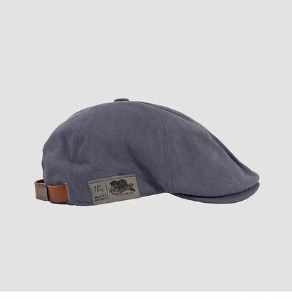 Cotton Peaky Baseball Caps For Men Hats Berets British Western Style Ivy Cap