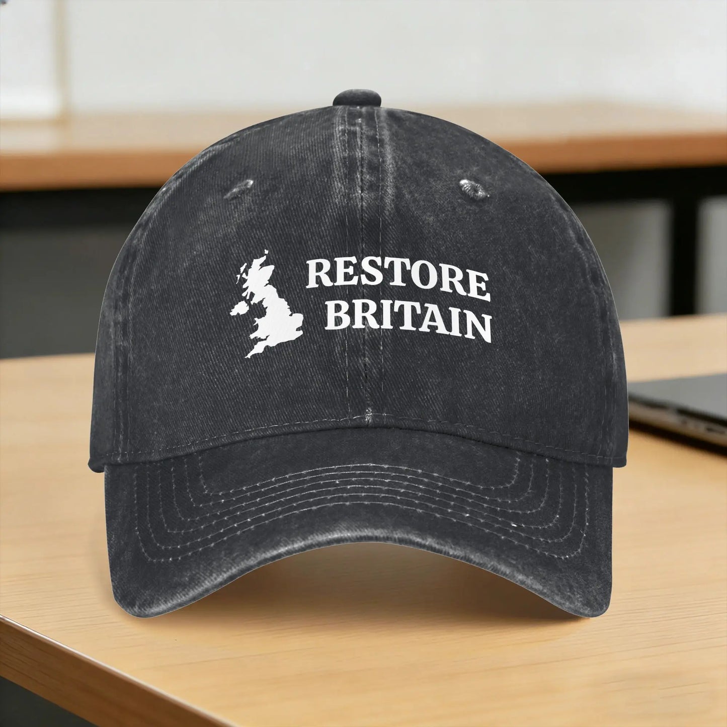 Summer Restore Britain UK Patriot Conservative Graphic Baseball Cap