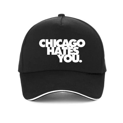 Rapper Chief Keef Chicago Hates You Same Style Print Baseball Cap
