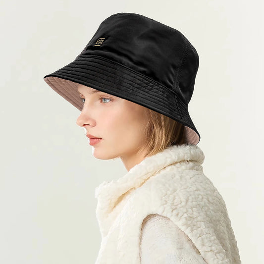 Fashionable Classic Fisherman Hat Beach Vacation Travel Letter Design Solid Color Fisherman Hat