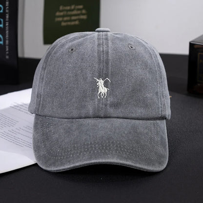 Baseball Caps Soft Cotton Washed Soft Adjustable Sunbonnet Dad Cap Hats Grim Reaper Japan