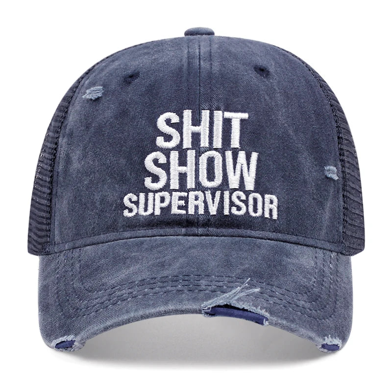 Shit Show Women Men Outdoors Football Baseball Caps
