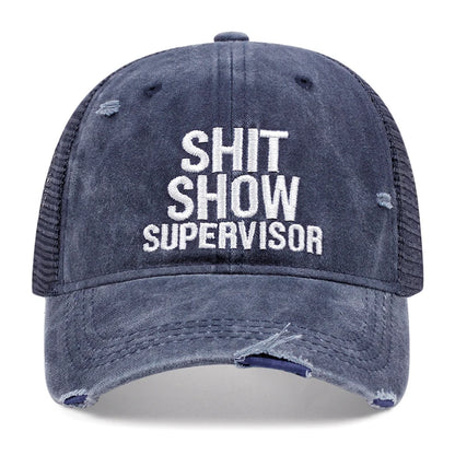 Shit Show Women Men Outdoors Football Baseball Caps