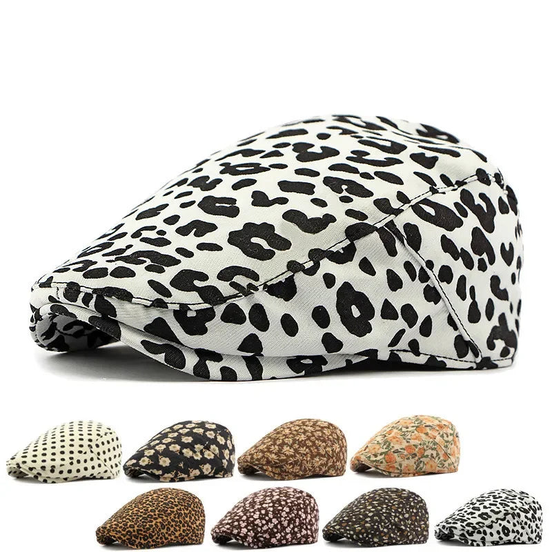 Newsboy Caps Flat Peaked Cap Girl And Women Painter Beret Hats