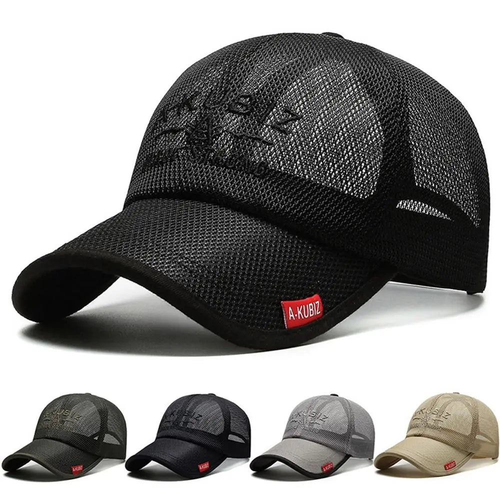 Fashion Mesh Baseball Cap Summer Caps Quick Dry Cooling Hat