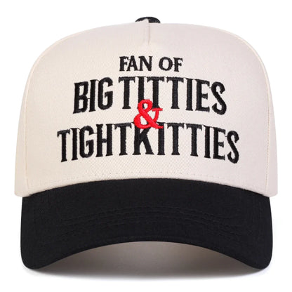 Unisex Tight Kitties Letter Embroidery Baseball Caps Spring and Autumn