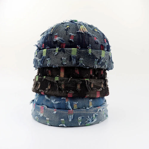 Hot Sale Broken Hole Landlord Hats