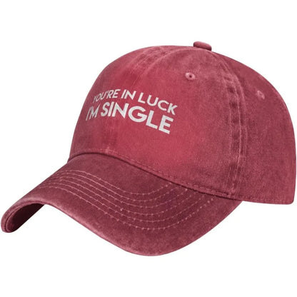 Cotton Distressed Washed Casual Adult Snapback Hat Unisex