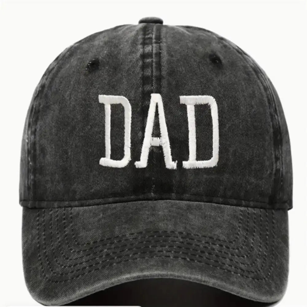 Dad Mom Embroidery Baseball Cap Fashion Women Men Hat Cotton