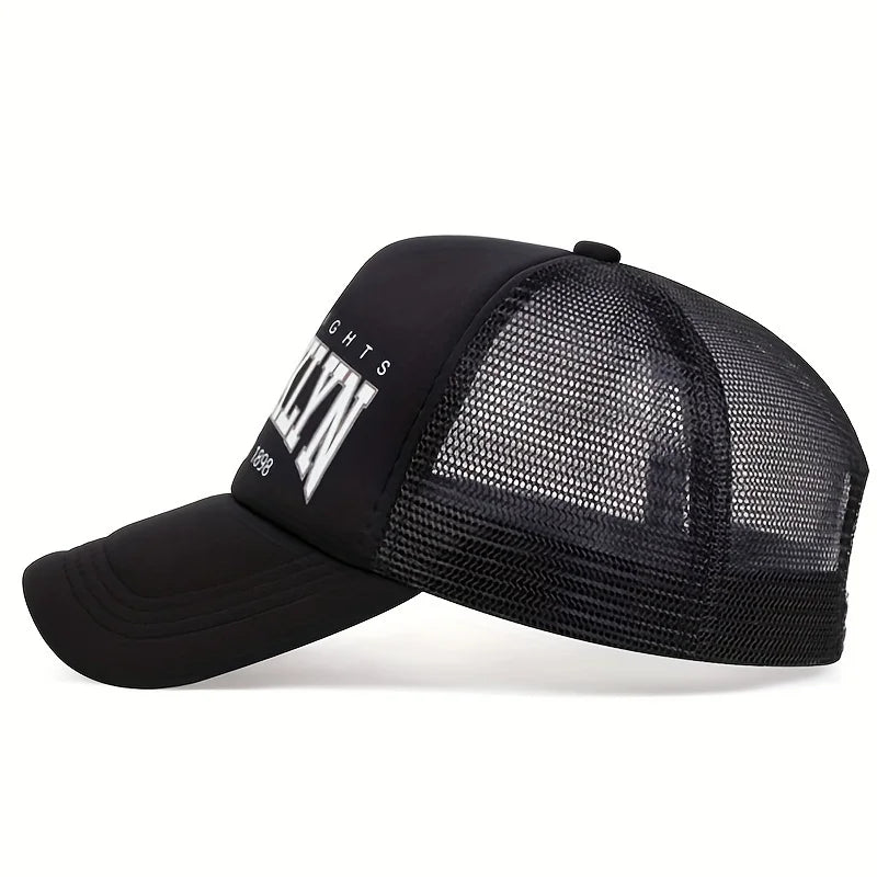 Unisex Brooklyn Printing Baseball Net Caps Spring and Summer